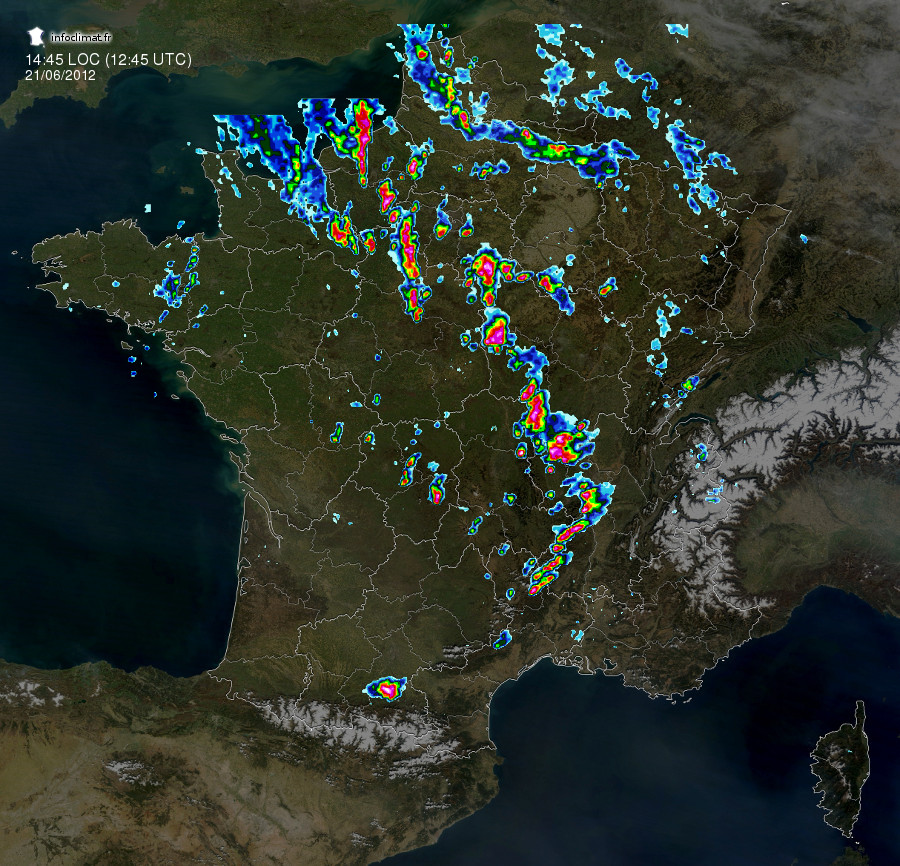 images satellites en temps reel, observation